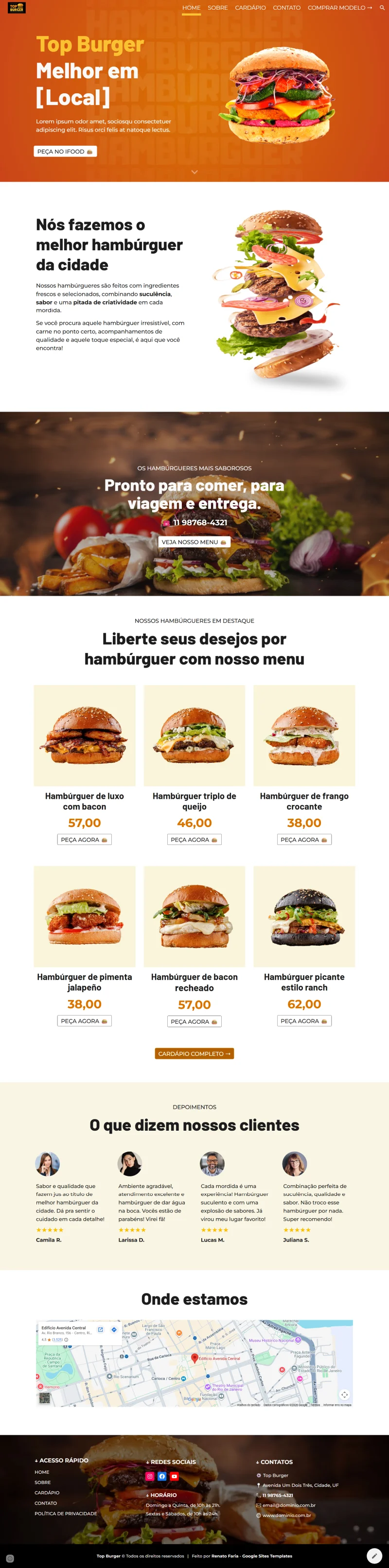 Hamburgueria - Projeto 5