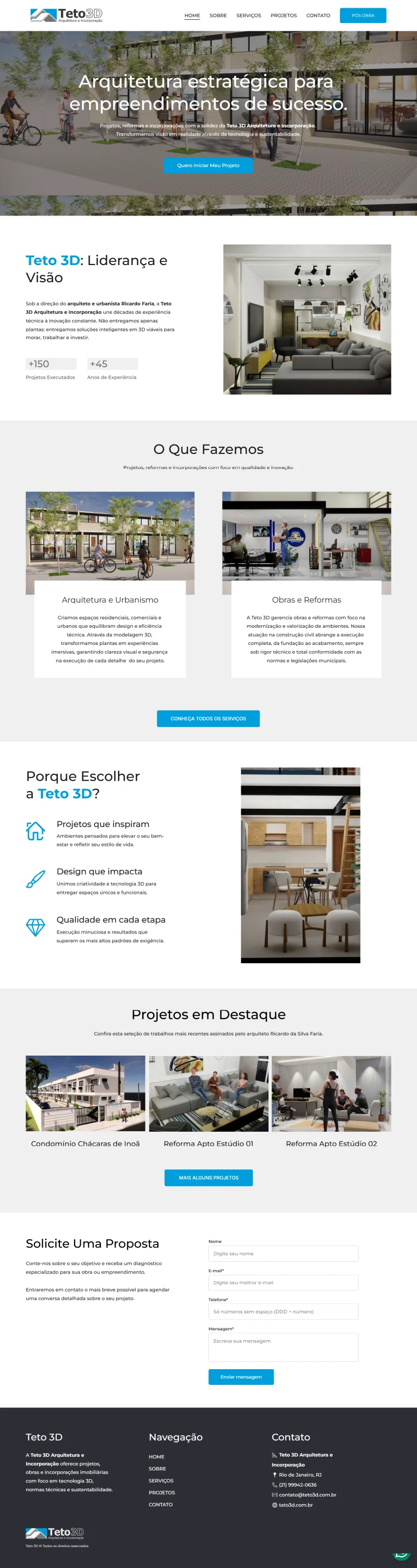 Teto 3D - Projeto 2